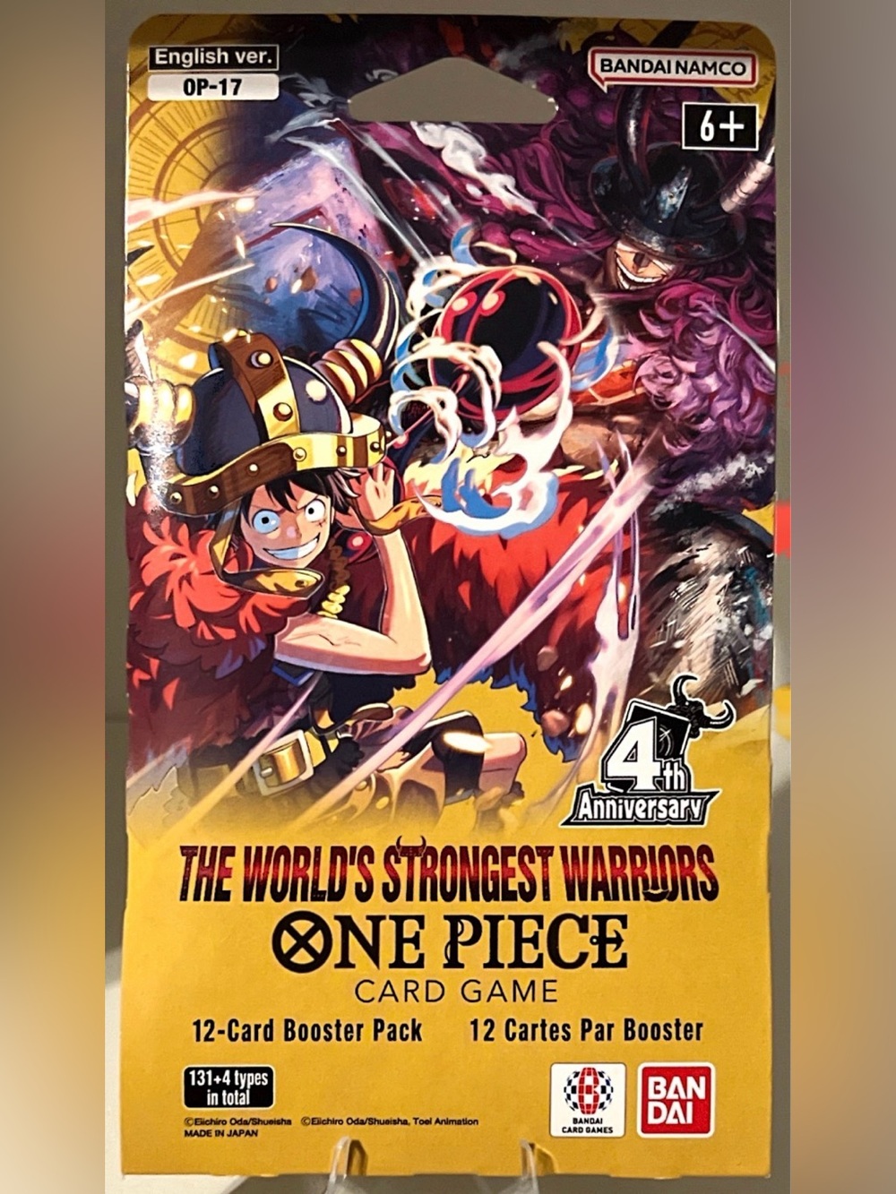 One Piece TCG: The World’s Strongest Warriors OP17 - 1 TCG Booster Pack